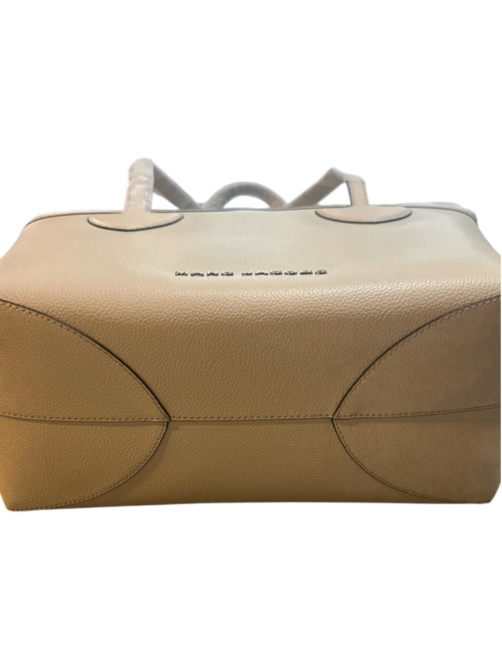 Marc Jacobs On Your Marc Leather Tote, Marshmallow - Picture 11 of 16